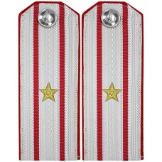 Интендантская служба ВМФ СССР. Старший офицерский состав, погоны обр. 1943 г.